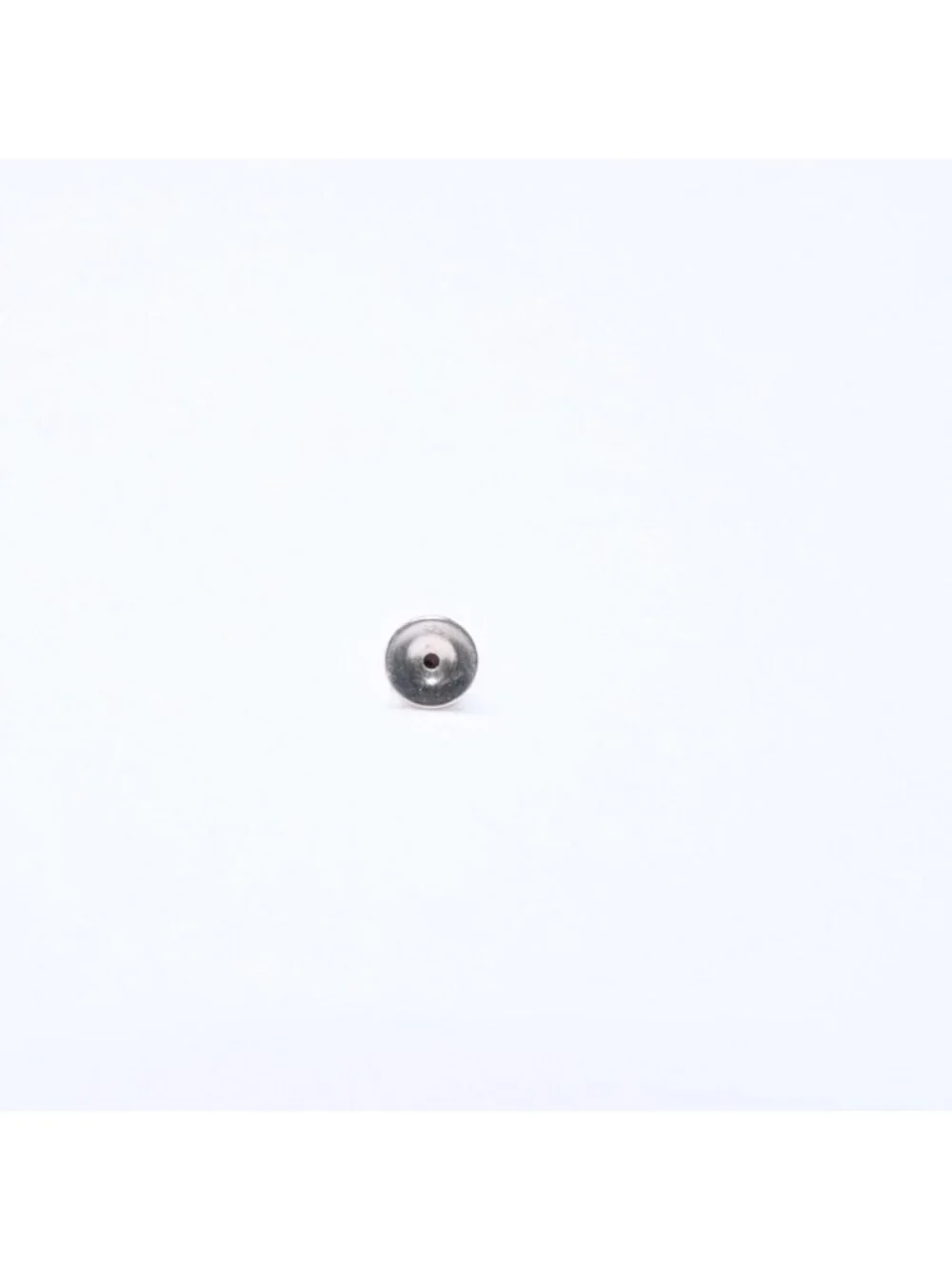 Chrome Hearts Rubber Hoop Cross Small Band Silicon Earrings Black